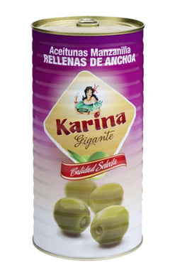 AZEITONA VERDE RECHEADA COM ANCHOVY 700 GR