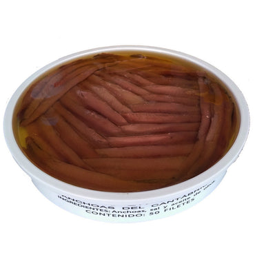 ANCHOIS CANTABRIENS MOYEN (1 BAR) FUMÉ 50 FILETS