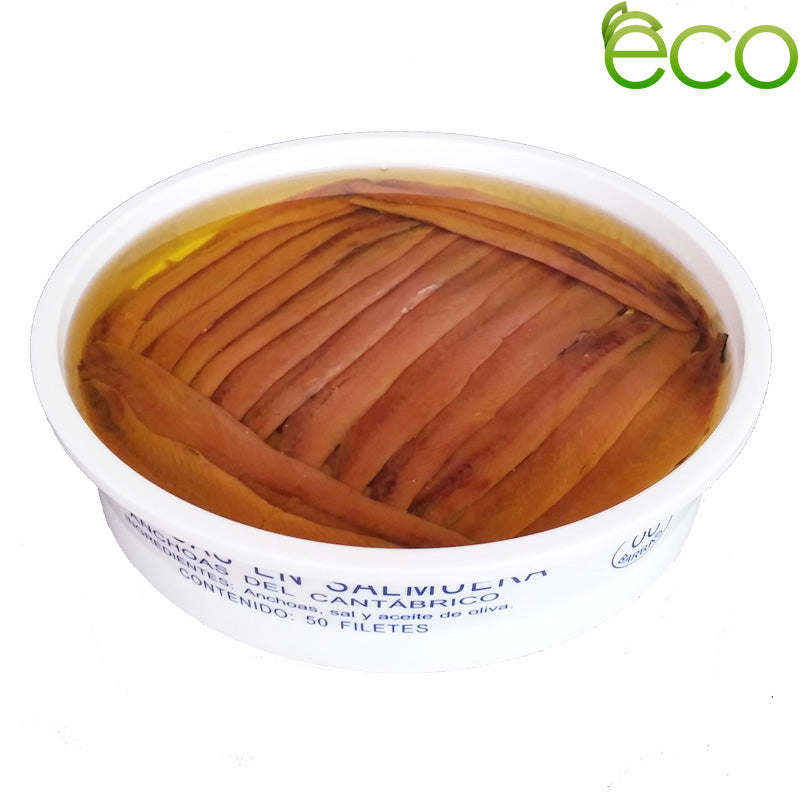 ANCHOAS DEL CANTÁBRICO SERIE ORO EXTRA GRANDES (00) 25/50 FILETES